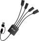 I-TEC USB-C/USB-A Hub 4 Θυρών, 2x USB-C & 2x USB-A 3.2 Gen 1, Αντάπτορας για Laptop & PC