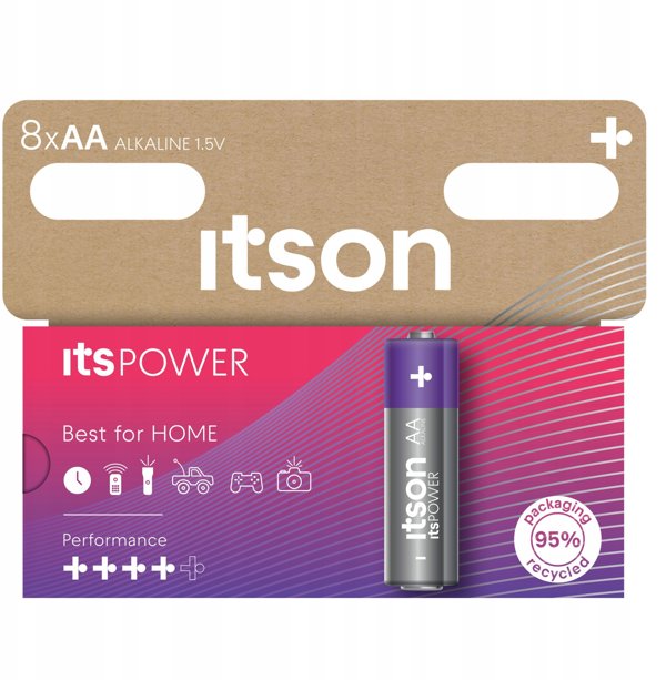 μπαταρία itson itsPOWER Αλκαλική LR6IPO/8HH