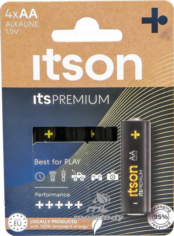 μπαταρία itsPREMIUM αλκαλική LR6IPR/4CP