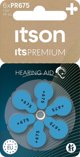 μπαταρία ακουστικού βαρηκοΐας itsPREMIUM PR675IT/6RM
