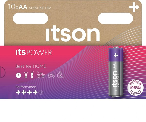 μπαταρία itson itsPOWER Αλκαλική LR6IPO/10HH