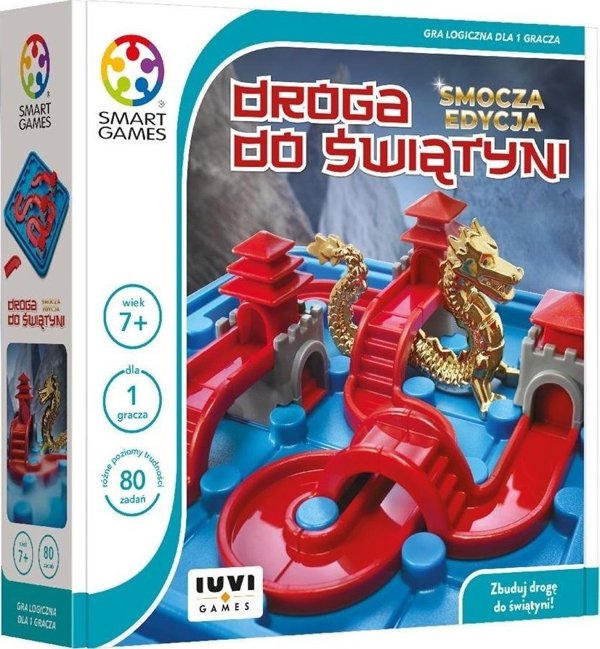 Iuvi Road To The Temple Dragon Edition - Επιτραπέζιο Παιχνίδι Παζλ με 80 Επίπεδα Δυσκολίας