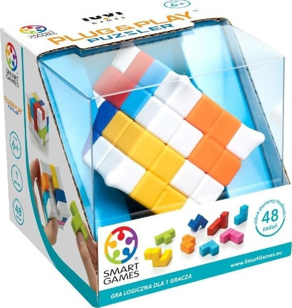 Iuvi Smart Games Plug & Play Puzzler - Επιτραπέζιο Παιχνίδι Λογικής σε Gift Box