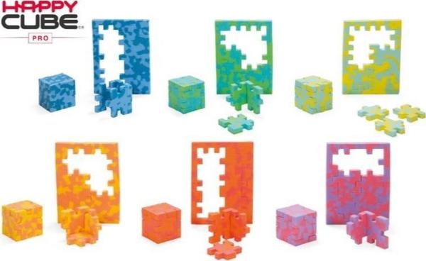 Iuvi Happy Cube Pro - Παζλ 3D Συναρμολόγησης - 1 Τεμάχιο (Τυχαίο Χρώμα)