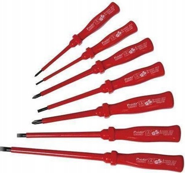 Μονωμένο σετ κατσαβιδιών VDE 1000 V (7 τεμ.), 8PK-8100E Pro'sKit