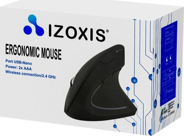 Izoxis Ασύρματο ποντίκι - κάθετο Izoxis 21799