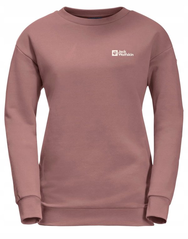 Jack Wolfskin Essential Crewneck W 1710132-3068 Ροζ L