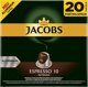 Jacobs Jacobs Espresso Intenso 10 Καφές αλεσμένος σε κάψουλες 20τεμ, 104g