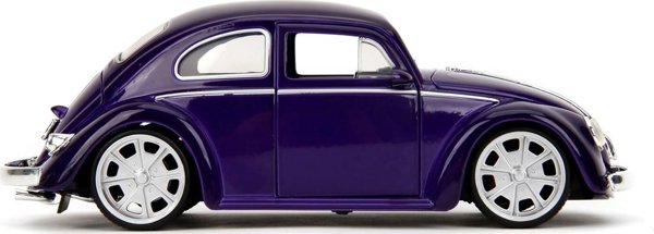 Jada Jada Toys Wednesday Όχημα Volkswagen Beetle με φιγούρα 1:24