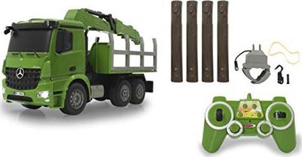 Jamara Φορτηγό Timber Transporter Mercedes-Benz - Τηλεκατευθυνόμενο Όχημα Μεταφοράς Ξυλείας - 404935