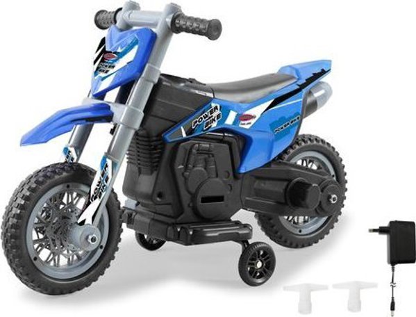 Jamara Ride-on Μοτοσικλέτα Power Bike 6V μπλε 2+