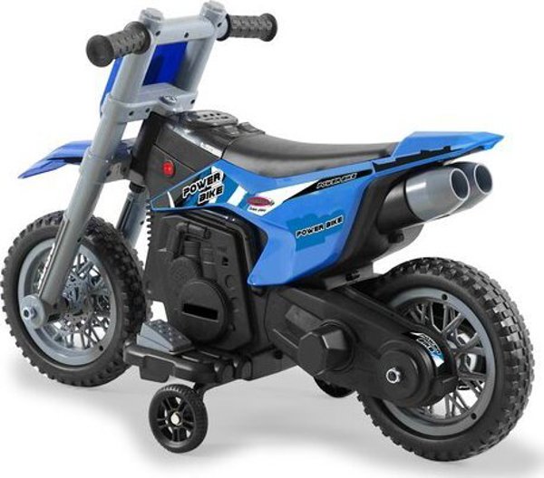 Jamara Ride-on Μοτοσικλέτα Power Bike 6V μπλε 2+