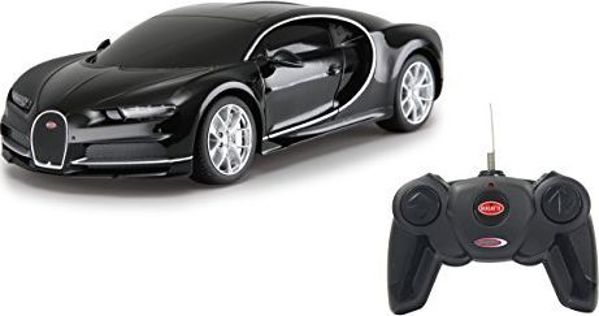 Τηλεκατευθυνόμενο Αυτοκίνητο Jamara Bugatti Chiron 1:24, Μαύρο, 27MHz, 189x92x52mm