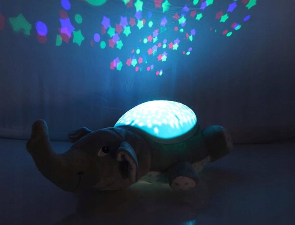 Jamara Jamara Dreamy Elephant παιδικό φωτιστικό νυκτός Ελεύθερης τοποθέτησης Μπλε, Γκρι LED