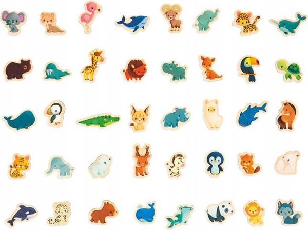 Παζλ Janod Janod Little Animals με 40 μαγνήτες 13229116 3700217354688