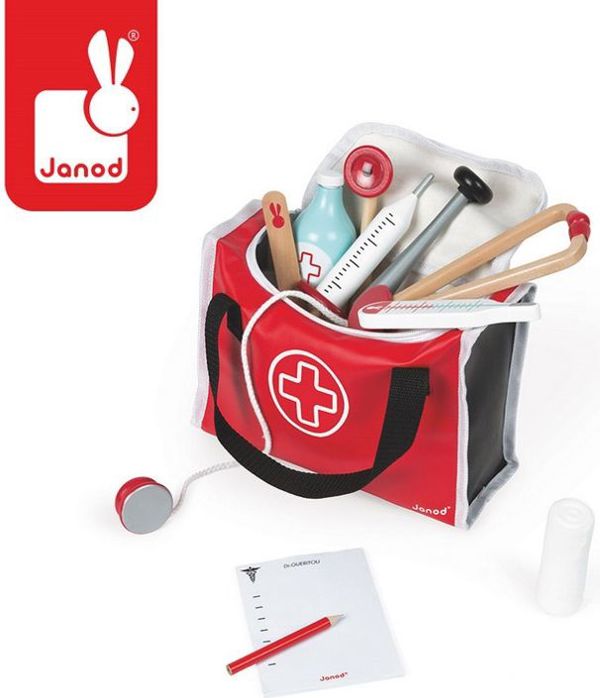 Janod Doctor's σετ με 10 αξεσουάρ (J06513) 1130550 3700217365134