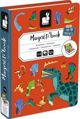 Μαγνητικό παζλ Δεινόσαυροι Magnetibook, Janod