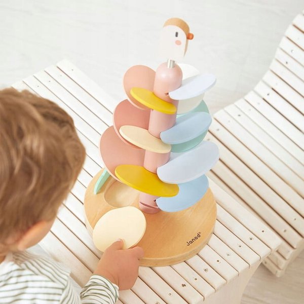 Πίστα Μπάλας Πουλιών Janod Sweet Cocoon
