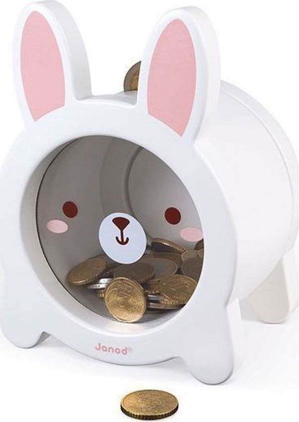 Janod Ξύλινη κουμπαριά Rabbit, Janod 7412476 3700217346546