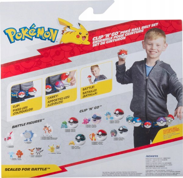 JAS POKEMON CLIP N GO PAS QUAXLY W16
