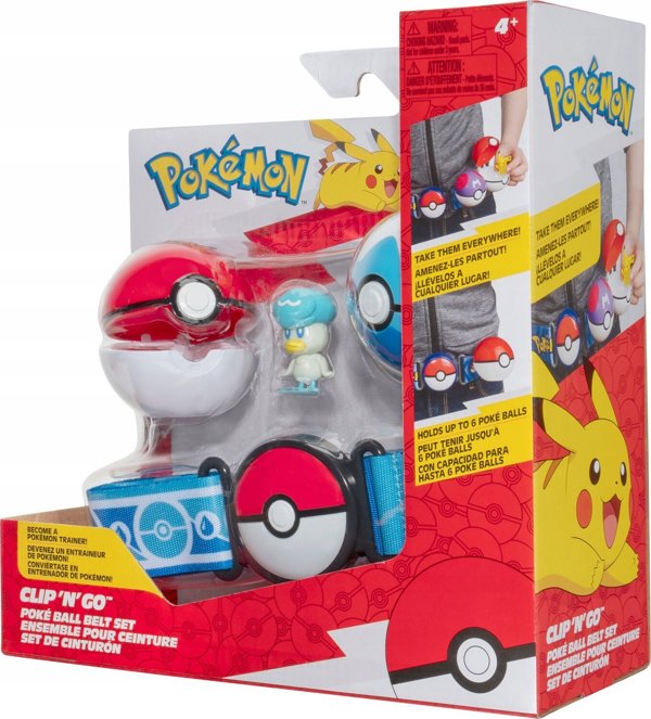 JAS POKEMON CLIP N GO PAS QUAXLY W16