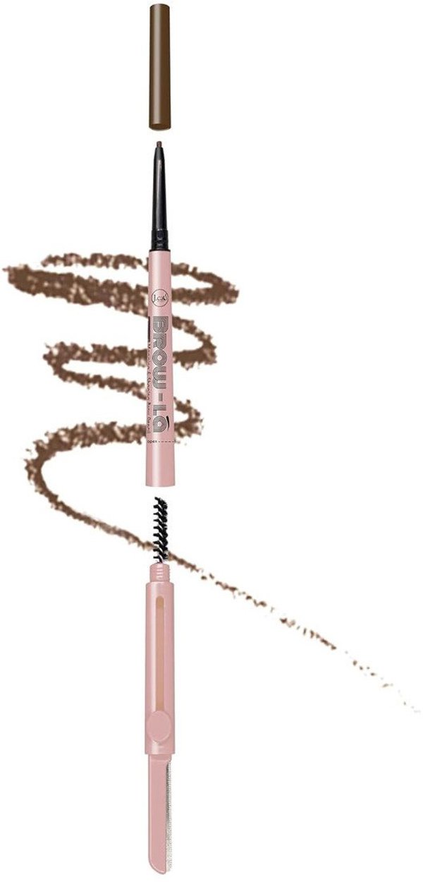 J.Cat Beauty Brow-La 3 In 1 Mapping & Shaping Brow Pencil Μολύβι Φρυδιών 104 Rich Brown 0,08g