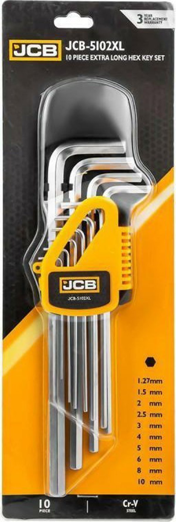 JCB JCB IMBUSY 10τμχ. /B.ΜΗΚ. 1.27-10mm