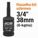 JCB Καρυδάκι Κρουστικό 38mm 3/4" 6-Γωνιακό για Επαγγελματική Χρήση