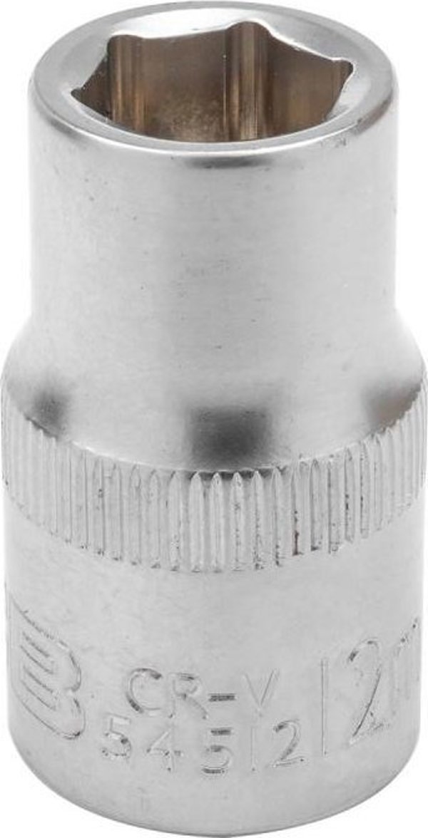 JCB Καρυδάκι 1/2" 12mm 6-γωνιακό από Ατσάλι Χρωμίου-Βαναδίου