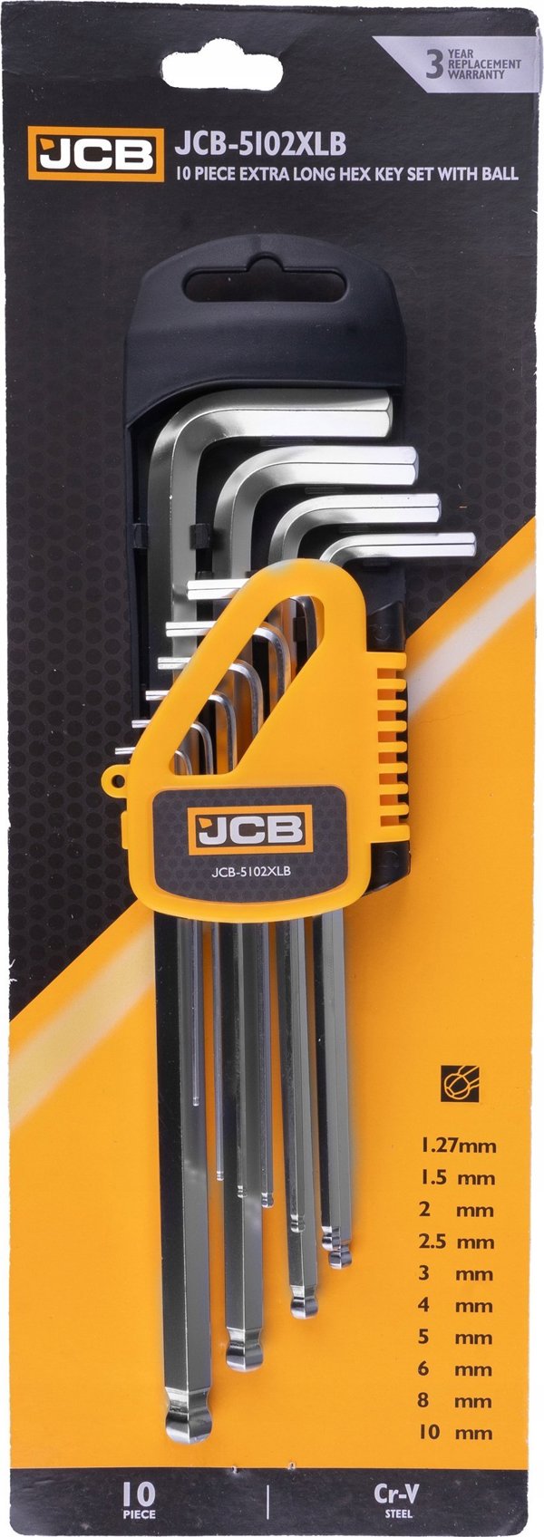 JCB JCB IMBUSY 10τμχ. /Μ.ΜΗΚ. /ΣΦΑΙΡΑ 1.27-10mm