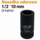 JCB Καρυδάκι Κρούσης 1/2" 10mm, 6-Γωνιακό για Αερόκλειδα