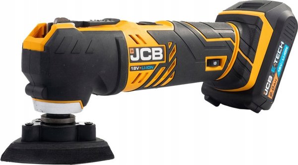 JCB Πολυλειτουργικό ταλαντευόμενο εργαλείο 18V (σετ: μπαταρία 2Ah, φορτιστής, τσάντα)