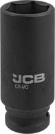 JCB Κρουστικό Καρυδάκι Βαθύ 1/2" 16mm, 6-Γωνιακό, Επαγγελματικό Εργαλείο Χειρός