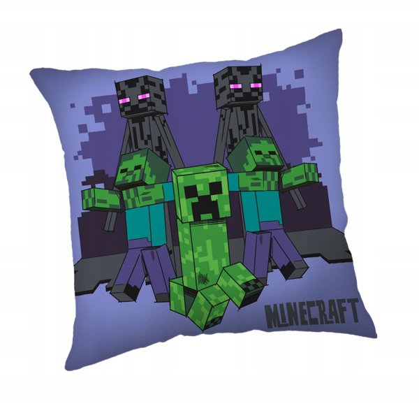 διακοσμητικό μαξιλάρι Jerry Fabrics Minecraft Mobs