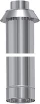 Jeremias Long κάθετη εισαγωγή αέρα 80 / 125 x 750 mm βαμμένο (TWIN36A080/125)