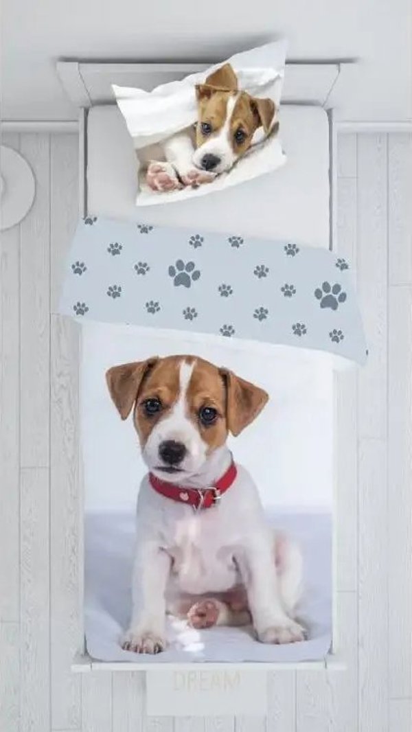 Jerry Fabrics Κλινοσκεπάσματα Dog Jack Russel Terrier 140x200 Jerry Fabrics 14387373 8592753014127