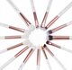 Σετ Make Up Brush πινέλα για μακιγιάζ ματιών T220 15τμχ.