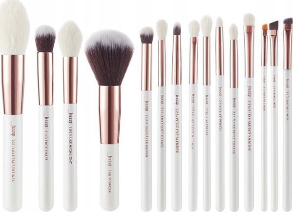 JESSUP_SET Make Up Brush πινέλα μακιγιάζ προσώπου T222 15 τεμ. 14008794 6971093062227