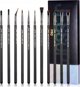 Σετ έντεκα πινέλων μακιγιάζ ματιών JESSUP_Pro Makeup Eyeliner Brush T324