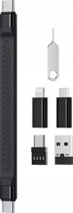 JJC Θήκη + Αναγνώστης Καρτών SD MicroSD TF σε USB TYPE-C USB-C 3.1 MicroUSB 300 MB/s / MFCC-1