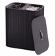 JJ-Laundry basket 90l bamboo black Tota Twin Luxe