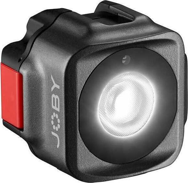 Joby Beamo Mini LED Φωτιστικό Βίντεο, Αδιάβροχο 30m, Μαγνητικό με Επαναφορτιζόμενη Μπαταρία, Μαύρο