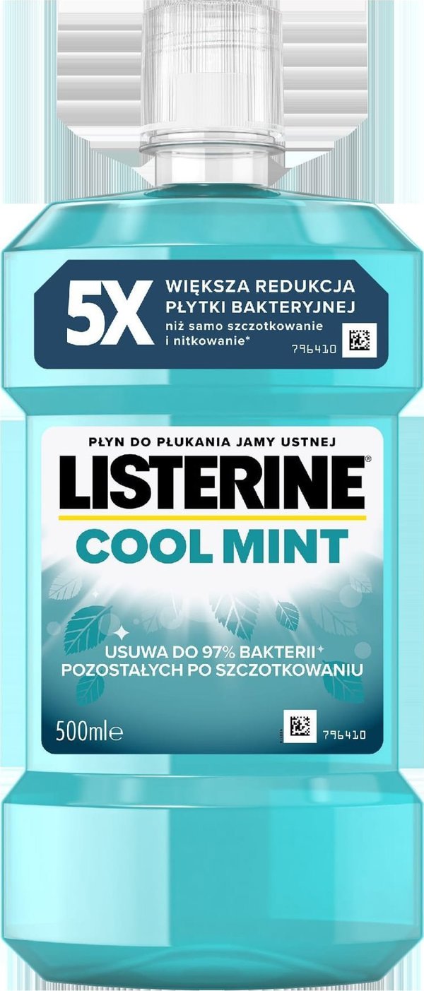 JOHNSON LISTERINE Πλυν για πλύση στοματογλώσσας Cool Mint 500 ml
