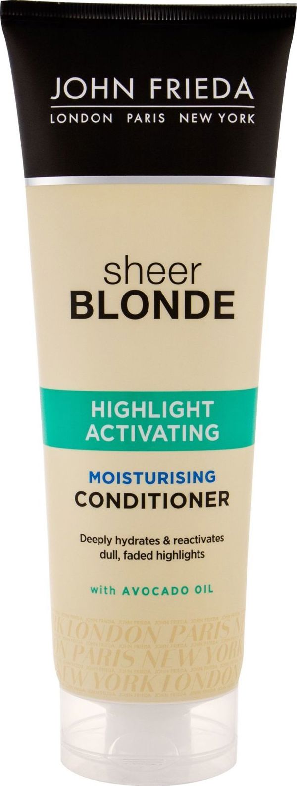 John Frieda JOHN FRIEDA_Sheer Blonde Moisturizing Conditioner ενυδατικό conditioner για ξανθά μαλλιά 250ml 6214892 5037156227321
