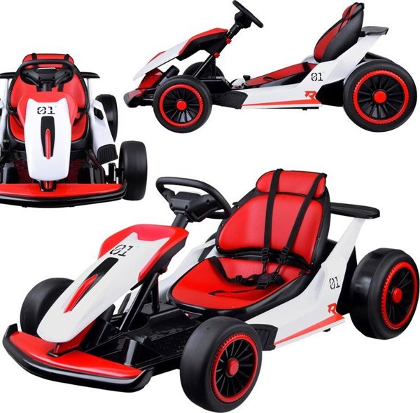 Jokomisiada Gokart με μπαταρία και λειτουργία Drift Bolid αυτοκίνητο για παιδιά PA0308