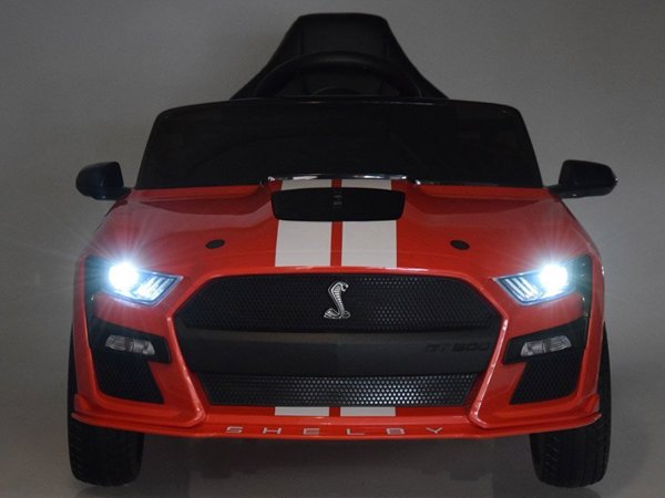 Jokomisiada Αυτοκίνητο με μπαταρία Ford Mustang Shelby GT500 για παιδί ραδιόφωνο PA0306 CZ