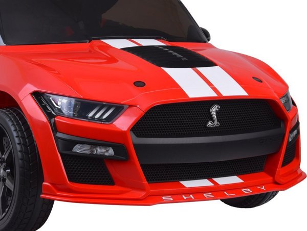 Jokomisiada Αυτοκίνητο με μπαταρία Ford Mustang Shelby GT500 για παιδί ραδιόφωνο PA0306 CZ