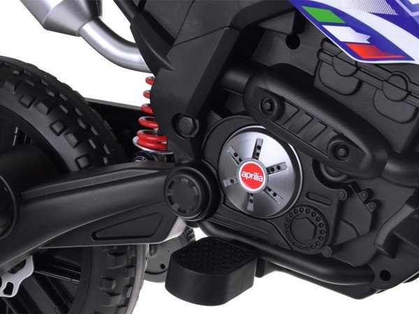 Jokomisiada Μοτοσικλέτα για παιδιά cross APRILIA RX125 με μπαταρία PA0302