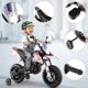 Jokomisiada Μοτοσικλέτα για παιδιά cross APRILIA RX125 με μπαταρία PA0302