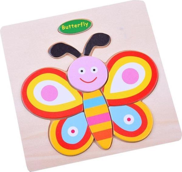 Jokomisiada Ξύλινο παζλ με ζωάκια Puzzle ZA2528